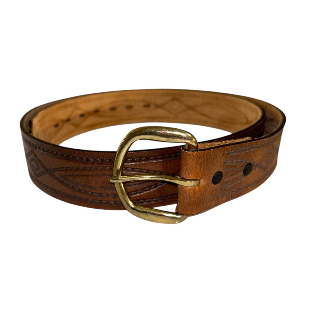 Brown Leather Belt